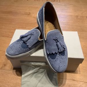 Santoni tassel loafers US 7.5